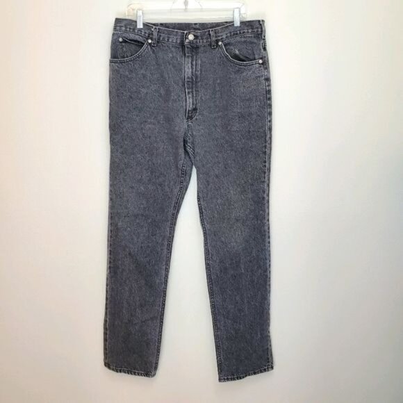 Vintage Lee stone washed black jeans high rise - Picture 12 of 12
